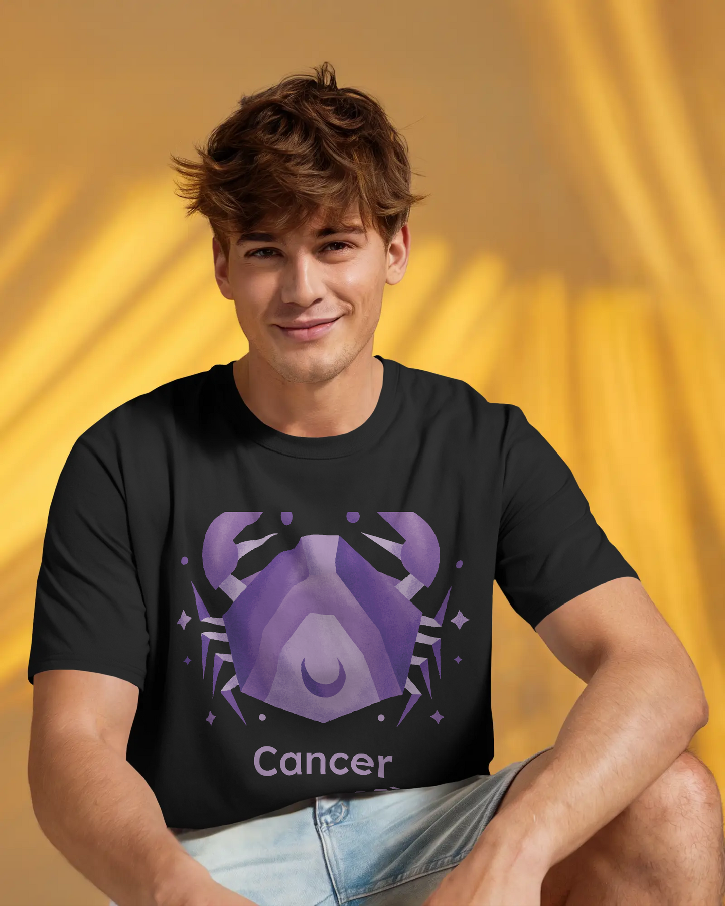 Cancer Zodiac Sign T-Shirt – 100% Cotton Unisex Tee