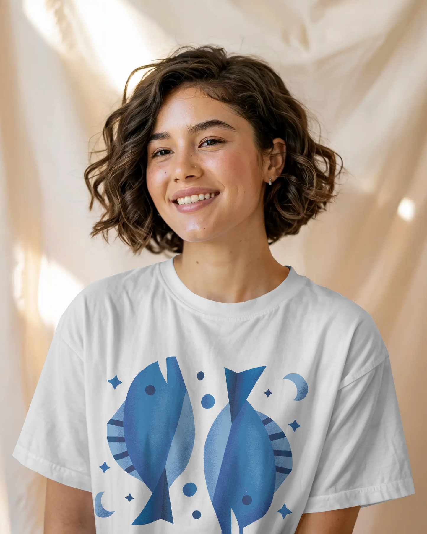 Pisces Zodiac T-Shirt – Dreamy Water Sign Cotton Tee