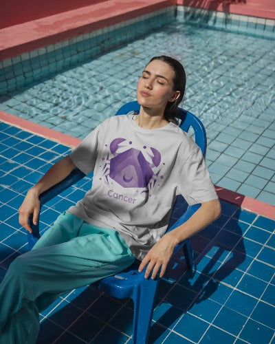 Cancer Zodiac T-Shirt – Soft Water Sign Tee for Women