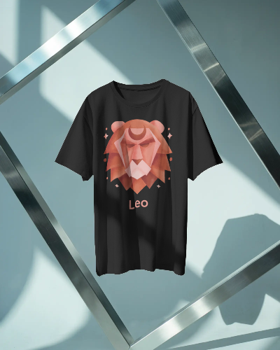Leo Zodiac T-Shirt – Cotton Star Sign Tee for Astrology Fans