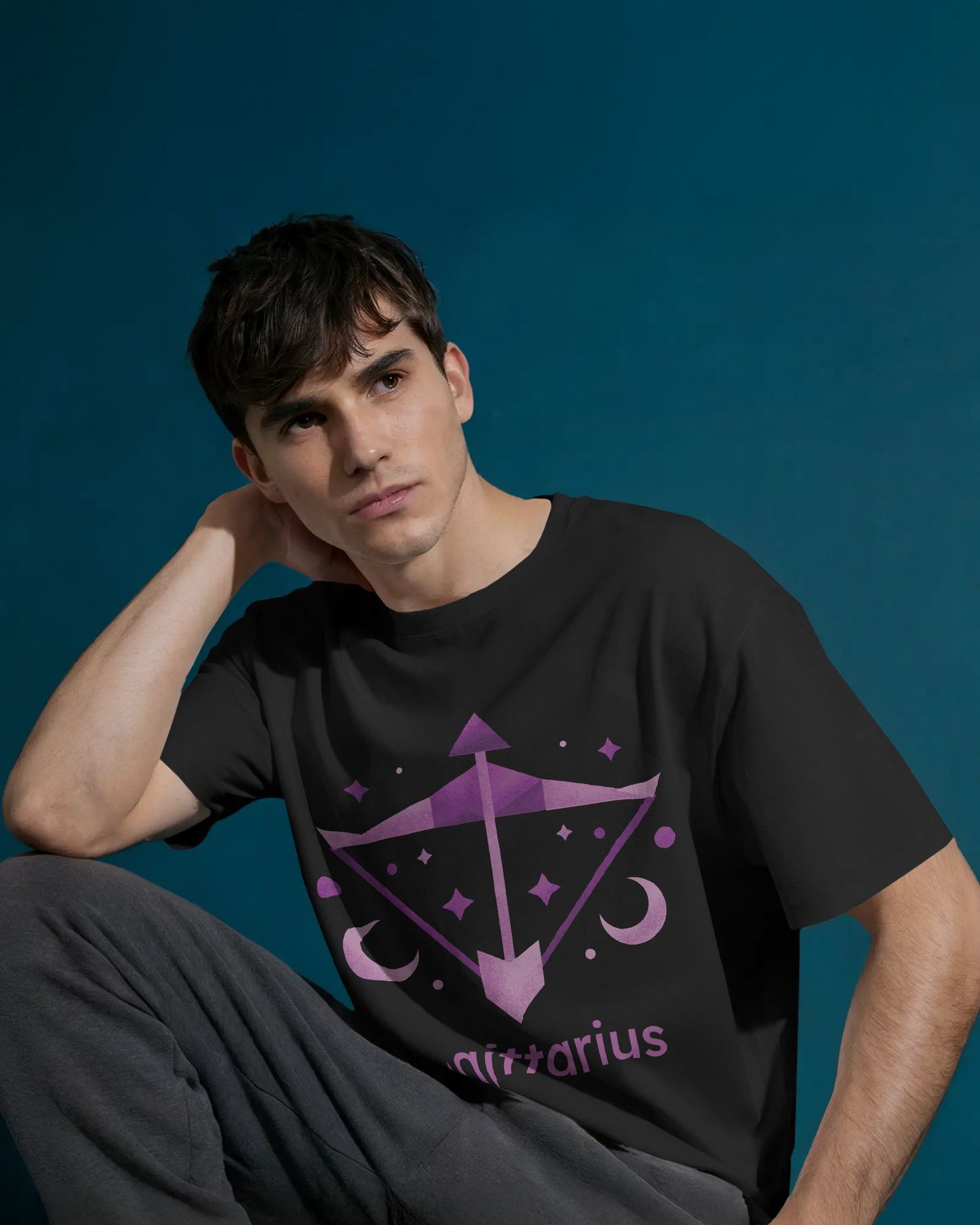 Sagittarius Zodiac T-Shirt – Cotton Tee for Free Spirits
