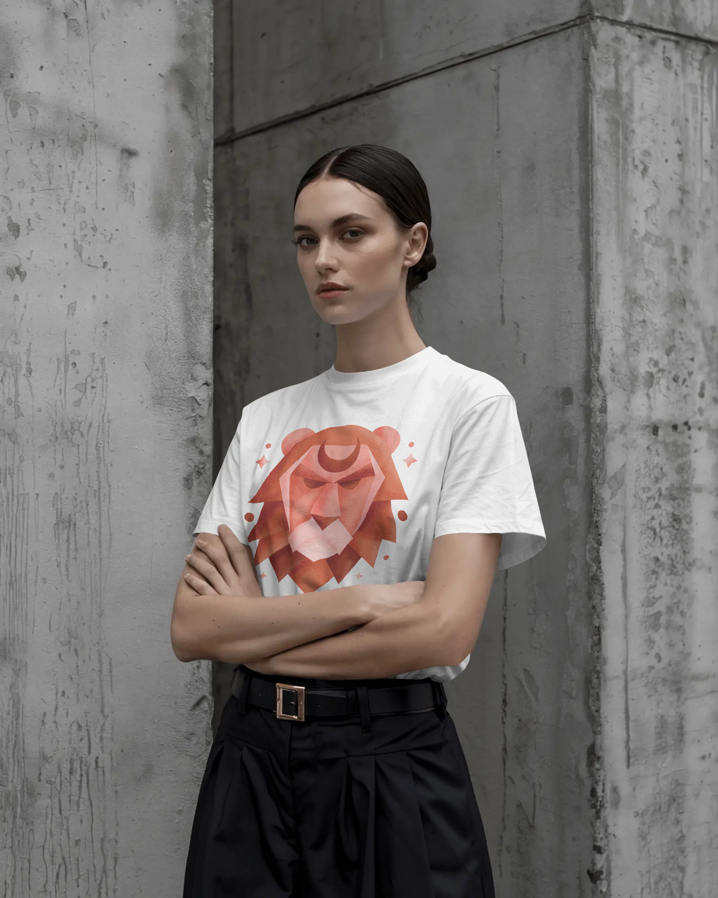 Leo Zodiac T-Shirt – Confident Fire Sign Tee for Women