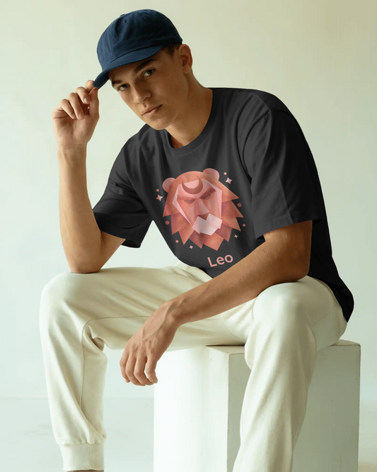 Leo Zodiac T-Shirt – Cotton Star Sign Tee for Astrology Fans