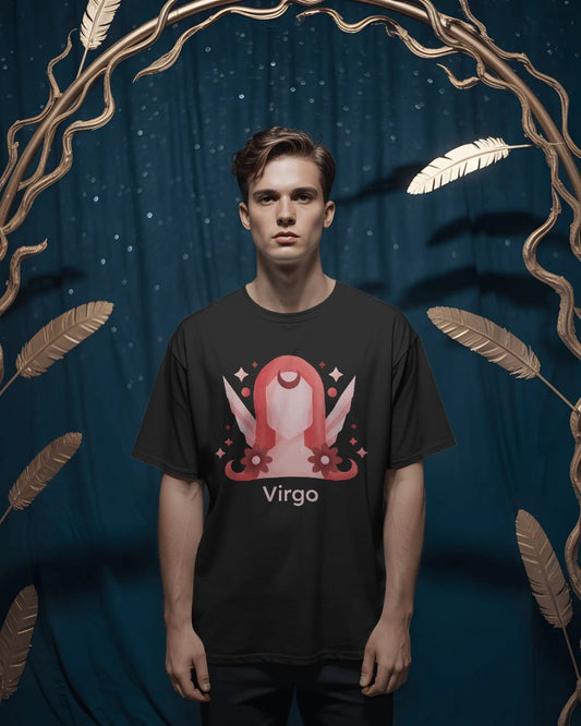Virgo Zodiac T-Shirt – Clean & Classic 100% Cotton Astrology Tee