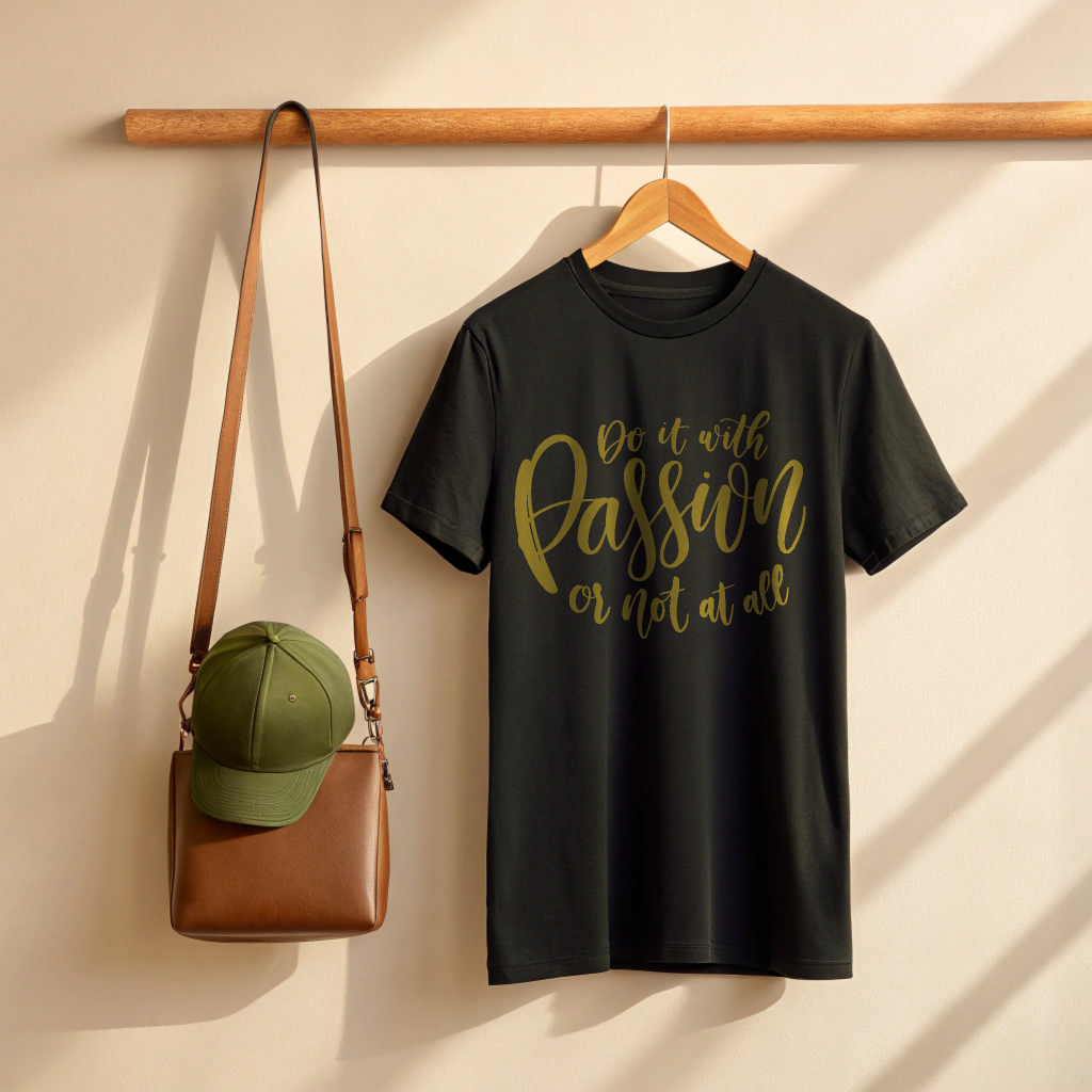 Do it With Passion or Not At All – Unisex T-Shirt