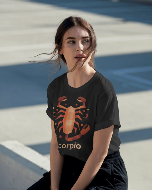 Scorpio Zodiac T-Shirt – Intense Water Sign Tee for Women
