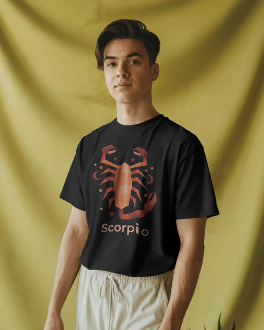 Scorpio Star Sign T-Shirt – 100% Cotton Astrology Tee