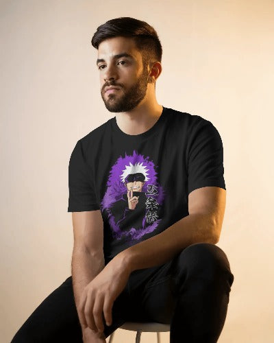 Six Eyes Legacy – Gojo Satoru Anime T-Shirt