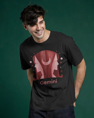 Gemini Horoscope T-Shirt – 100% Cotton Unisex Zodiac Tee
