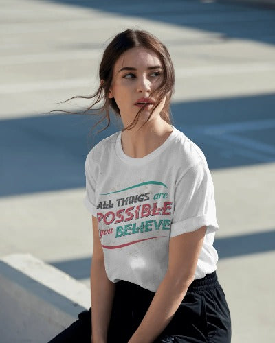 Believe It | Motivational Unisex T-Shirt