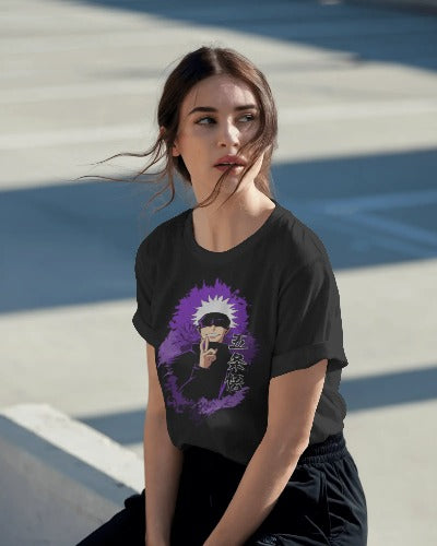 Six Eyes Legacy – Gojo Satoru Anime T-Shirt