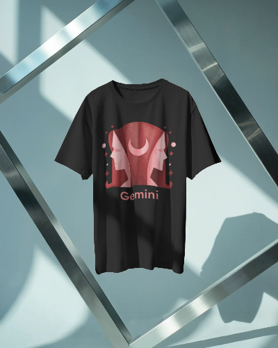 Gemini Horoscope T-Shirt – 100% Cotton Unisex Zodiac Tee